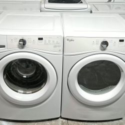 WHIRLPOOL WASHER AND GAS DRYER//LAVADORA Y SECADORA,,60 DAYS WARRANTY,,"FREE DELIVERY LOCAL GRATIS."