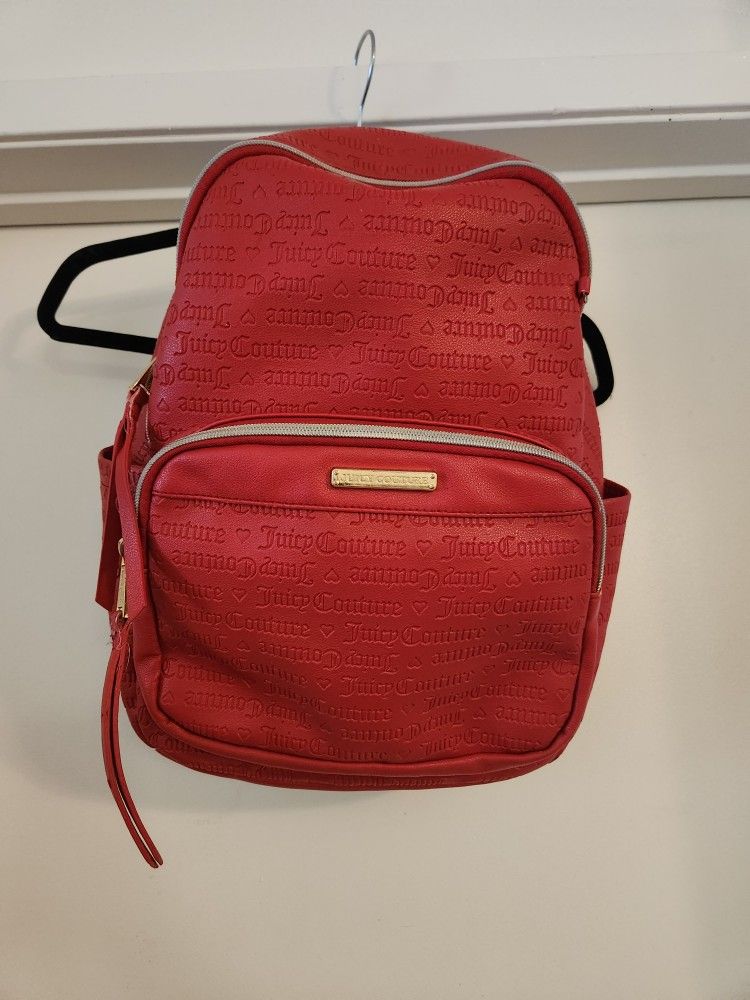 Red Juicy Couture Backpack