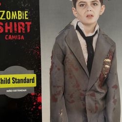 ZOMBIE COSTUME SHIRT/JACKET NEW