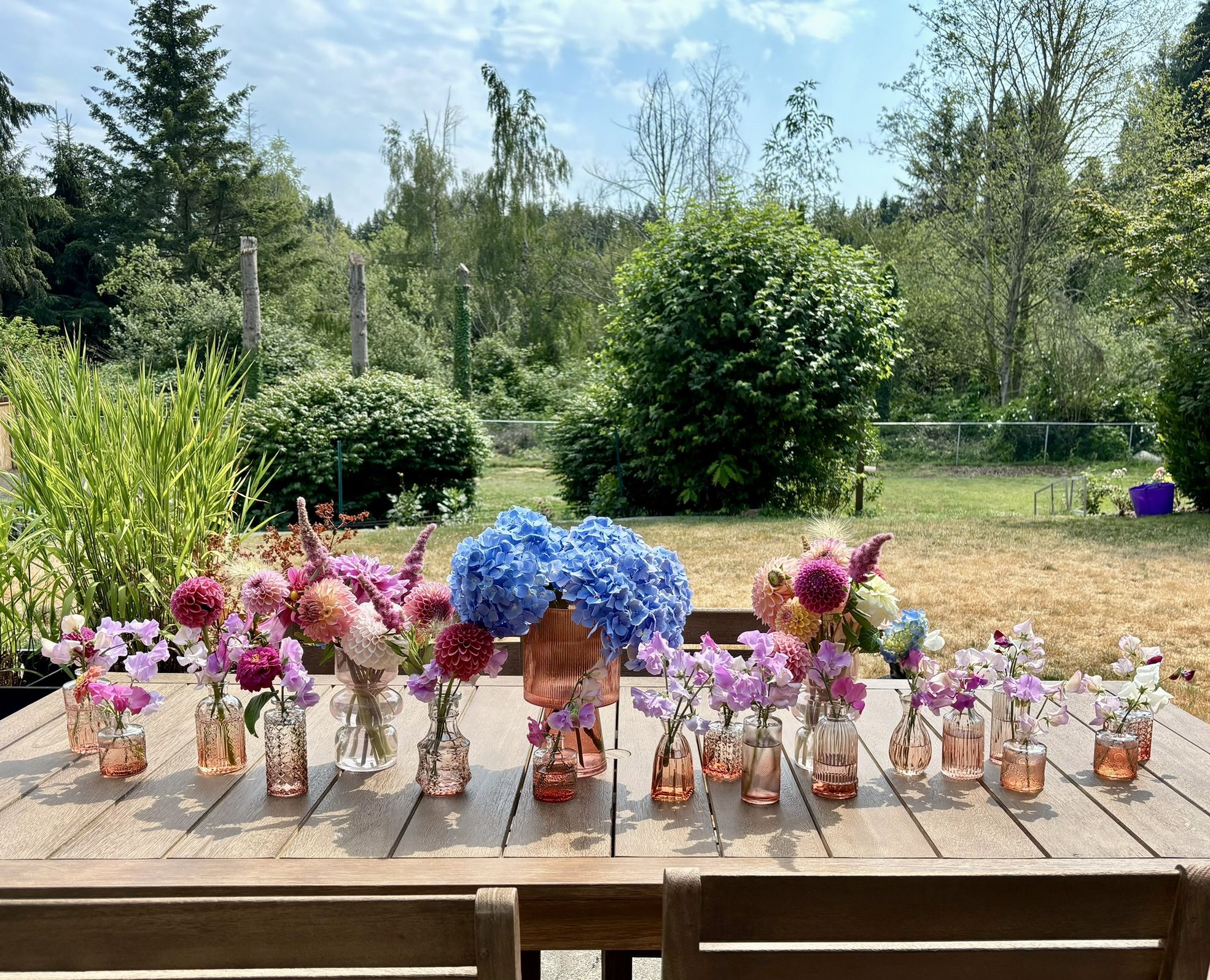 Pink Bud Vases