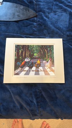 The Beatles Rooster from Hawaii painting