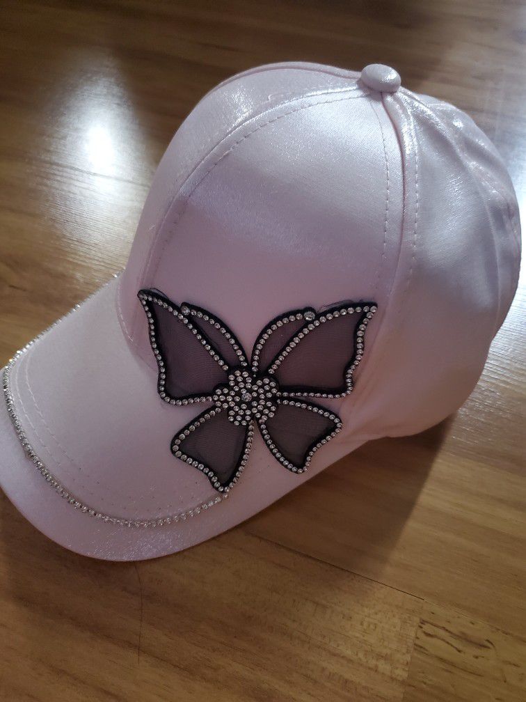 Pink Flower Hat