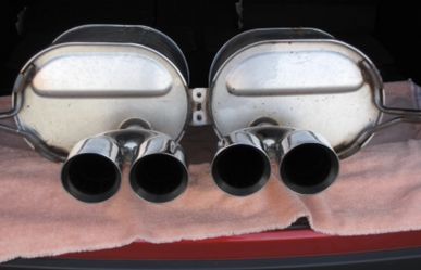 Muffler for Corvette C7