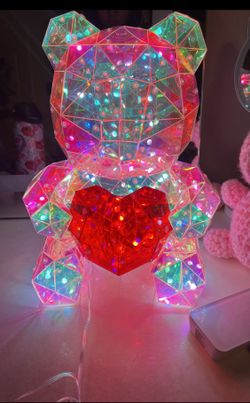 Light Up Bear Smart Lead With Multiple App Control Functions Valentines Gift