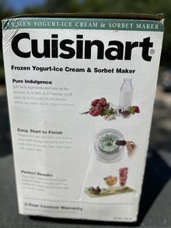 Cuisinart, Ice Cream Maker