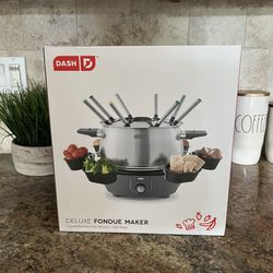 Deluxe Fondue Maker-New