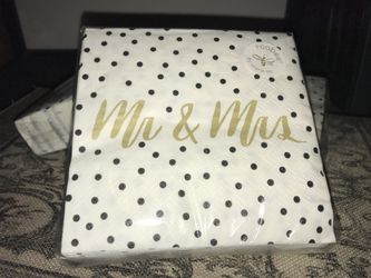 Wedding cocktail napkins 120 total