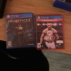UFC 3 And Injustice 2 For PS4