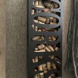 Corks holder filled with corks