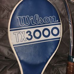 Tennis Racket Wilson TX 3000 Vintage 