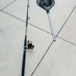 Fishing Pole and Net