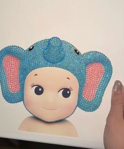 custom sonny angel bedazzled canvas