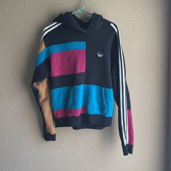 MULTICOLORED ADIDAS HOODIE 