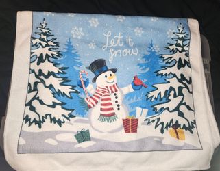 Let it Snow hand towel
