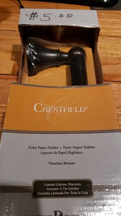 Crest field toilet paper holder