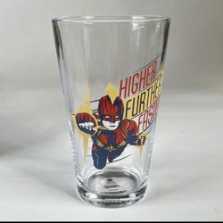 Funko Captain Marvel "Higher Further Faster" Exclusive Drinking Glass Collectible