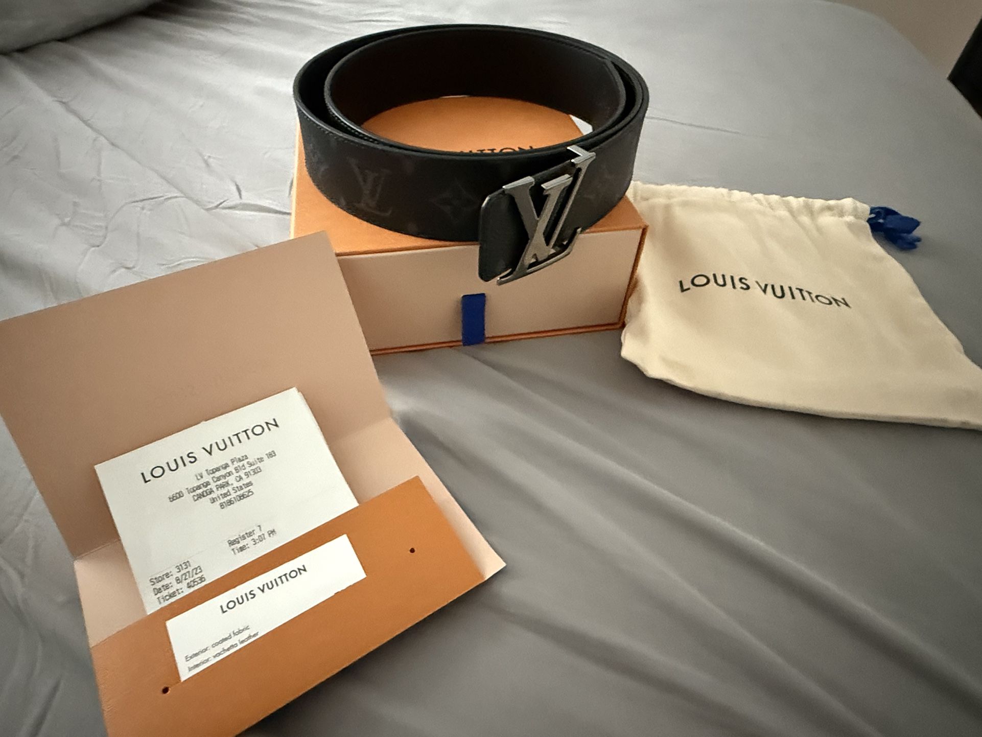 Louis Vuitton LV Initiales 40mm 105/42 Belt