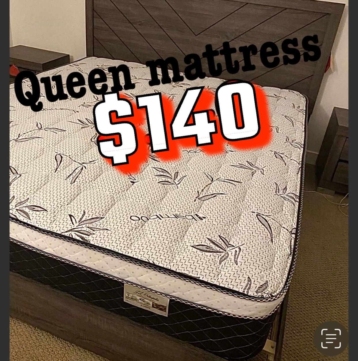 Queen Size Pillow Top Mattress