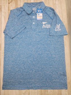 NWT Garb Polo Shirt BOYS X-LARGE PGA Jr Golf League Moisture Wicking Shirt