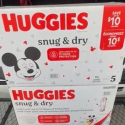Huggies Snug And Dry 116 Size 5