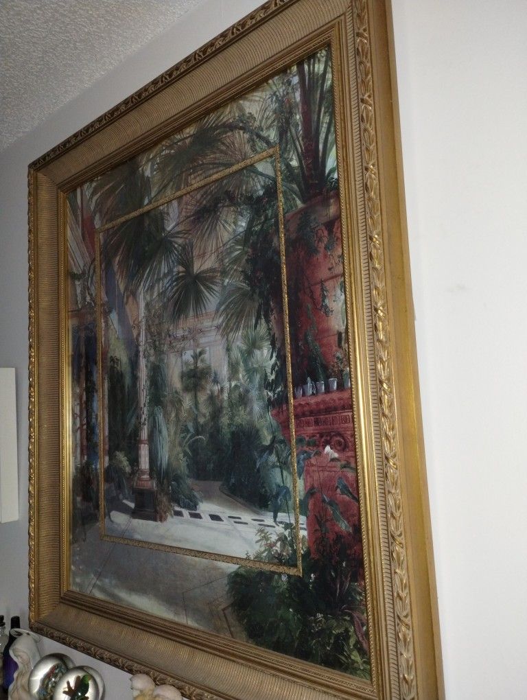 Large Tropical Art Work 
