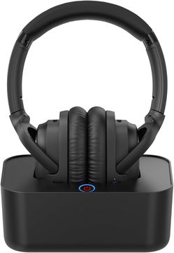Wireless headphones for tv watching,TV headphones wireless with Bluetooth 5.2 Transmitter Charging Dock,Optical,Coaxial,AUX,RCA,Plug n Play,50Hr Playt