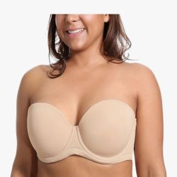 Delimira Underwire Strapless Bra 36F