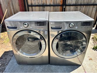 LG  electric washer and dryer with free delivery