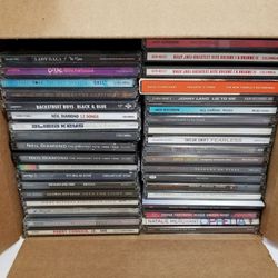 LOT of POP FAVES CD BOX Of MANY'S FAVES! JimmyBuffett Pink Toad
