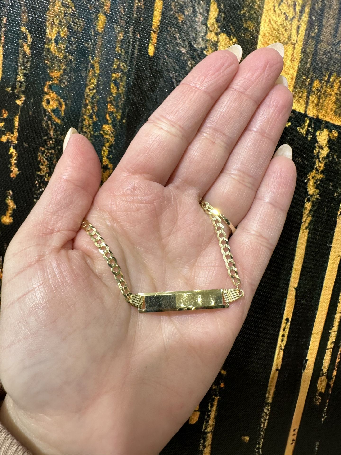 14k BABY ID BRACELET