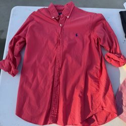 Ralph Lauren Polo men's classic fit button-down shirt.