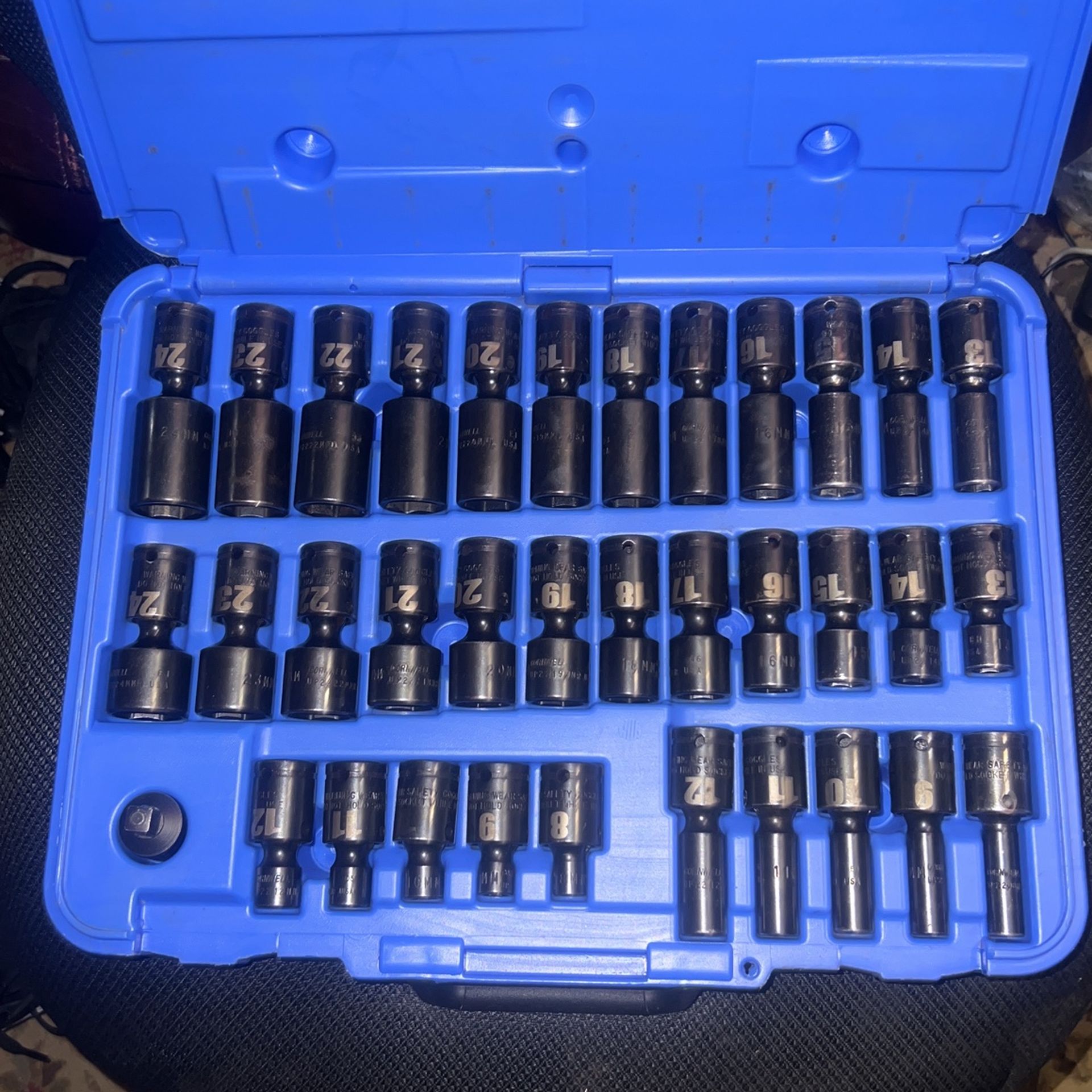 Cornwell 35 Piece 3/8” Drive Metric Power Universal Super Set, 6 Point