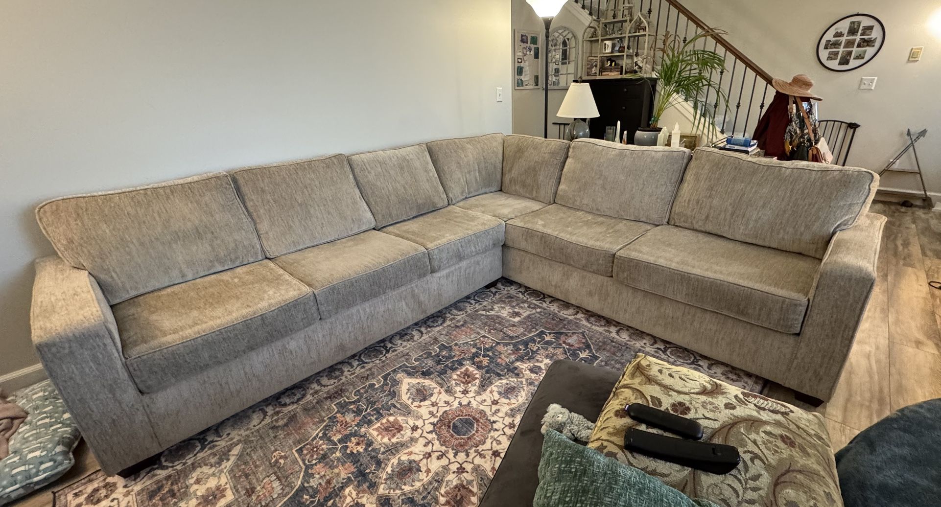 Large Tan Sectional
