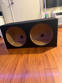 15 inch dual round subwoofer box
