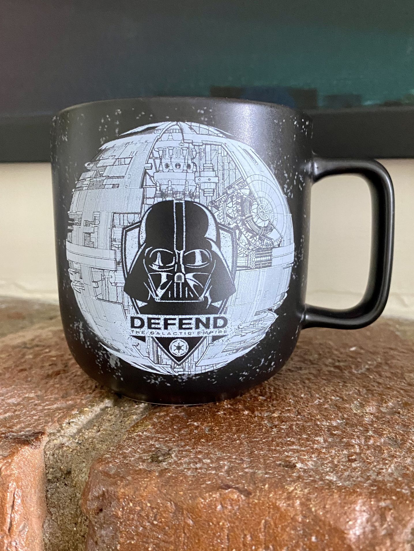 NEW Williams Sonoma Star Wars: Vader Defend The Galactic Empire Coffee/Tea Cup Mug