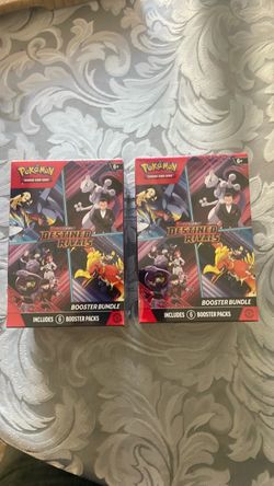 Pokemon destined Rivals booster bundle