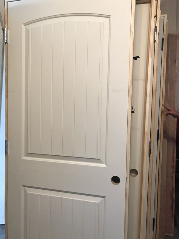 Exterior door with miniblind left hand swing 150 interior