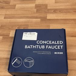 Difeini Concealed Bathtub Faucet  Bathroom Mixer Tap Chrone