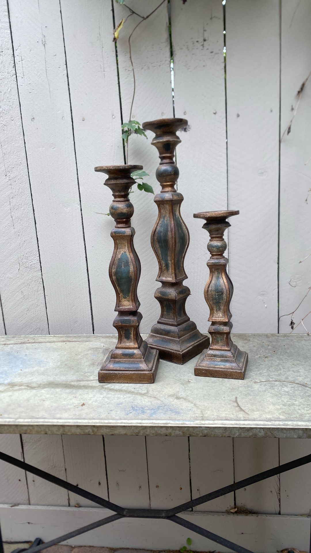 Pillar Candle Holder Set