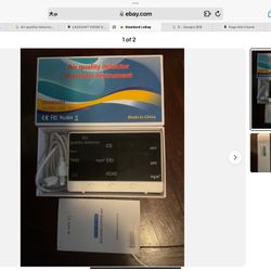 Air Quality Detector Precision Instrument Standard