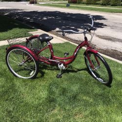 Schwinn Meridian Adult Tricycle Bike