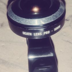 Death Lens Pro Fish Eye Missing Case With A Clip And An Additional Fish Eye