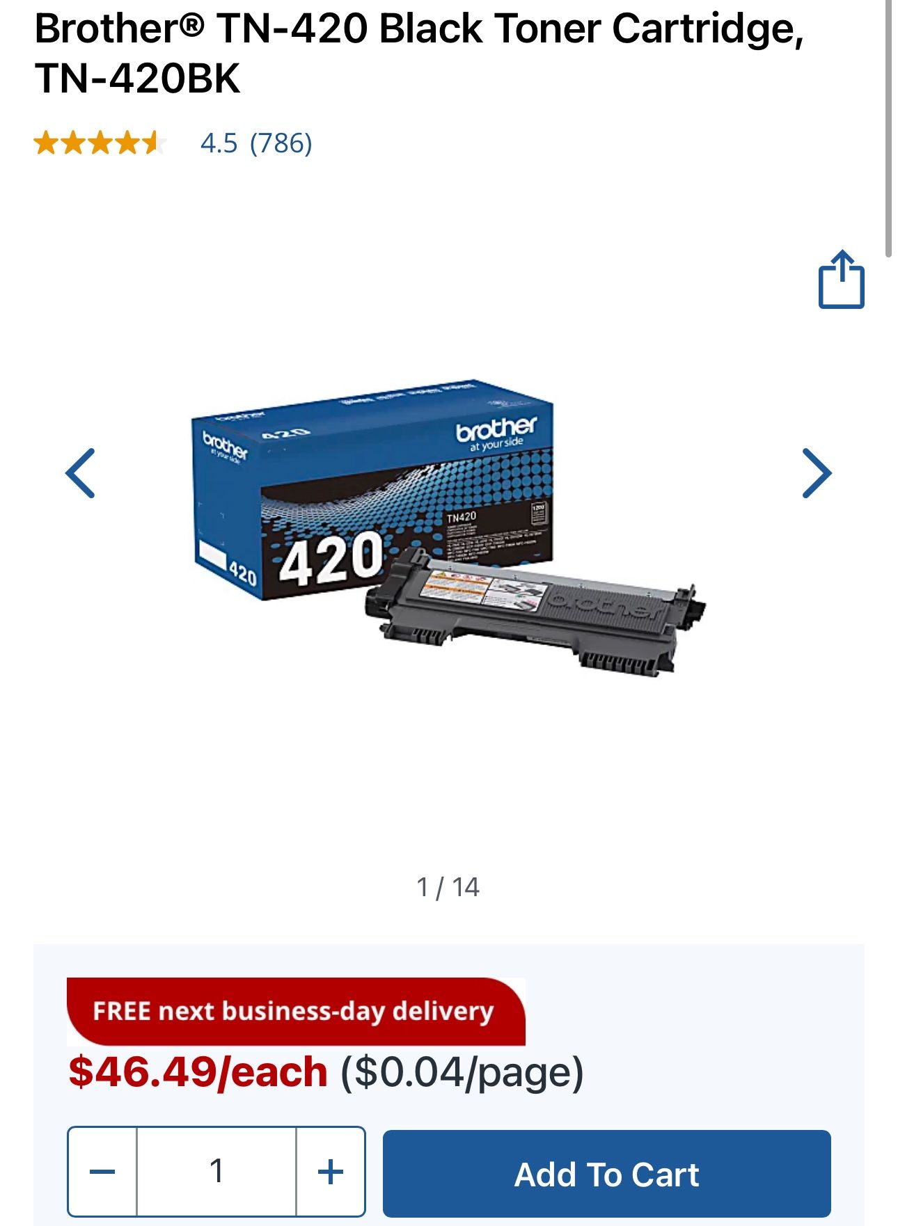 Brother Toner Tn 450