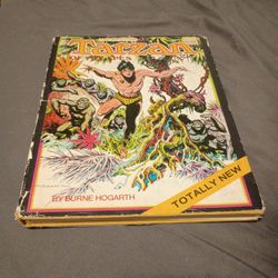 1972 Tarzan Of The Apes By Burne Hogarth First Print