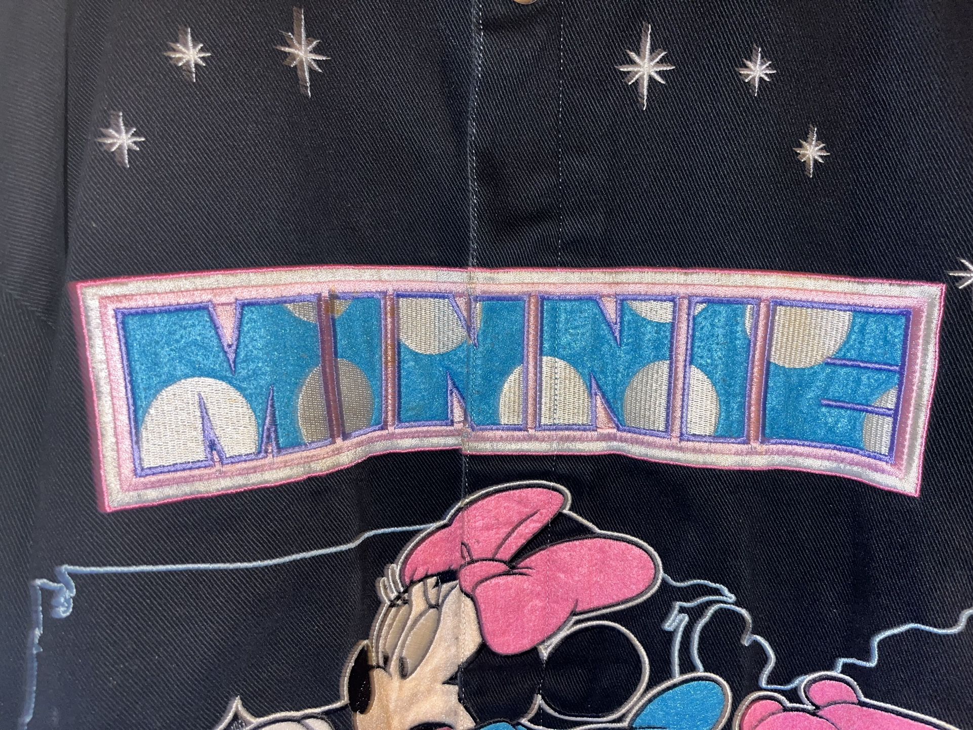 Disneyヴィンテージ ミニー 刺繍 JH design DAYTONA