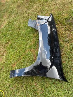 Black driver side fender for 2007-2013 gmc