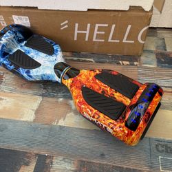 SIMATE Hoverboard, Bluetooth All Terrain Hover Boards with LED Lights and APP Control, Gifts for Kids Adults Girls Boys, for All Ages