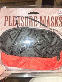 Brand new pleasure masks set of two never opened