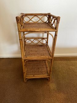 Bamboo shelf