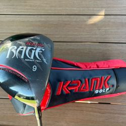KRANK Rage Driver 9°/XX Stiff/48 1/2 Inch/Great Condition $150